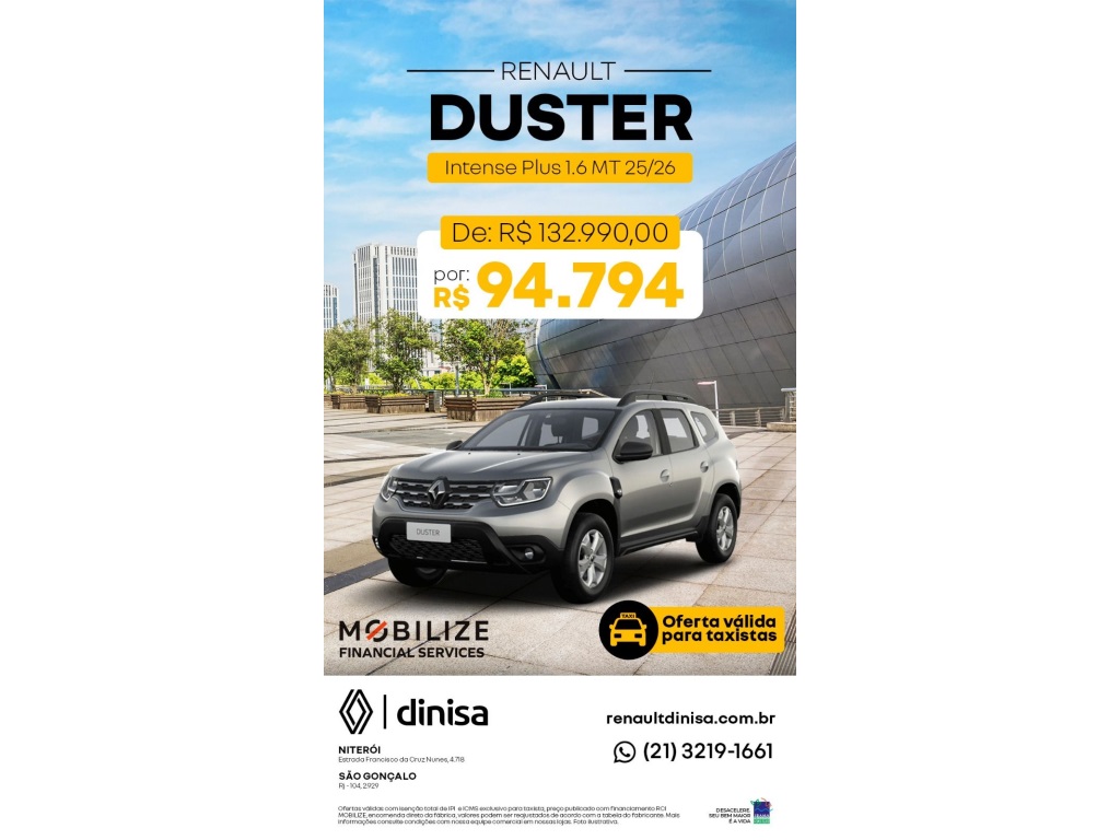DUSTER 1.6 16V SCE FLEX INTENSE PLUS MANUAL8
