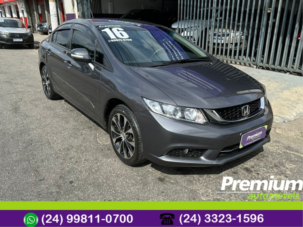 HONDA CIVIC 2.0 LXR 16V FLEX 4P AUTOMÁTICO