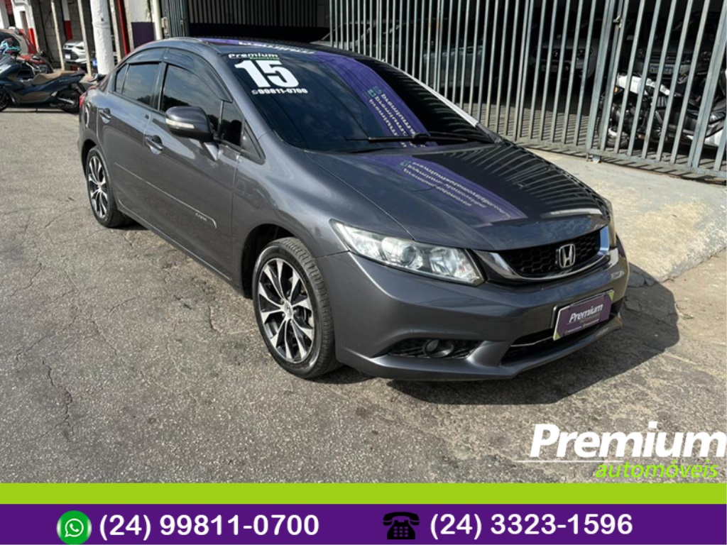 HONDA CIVIC 2.0 LXR 16V FLEX 4P AUTOMÁTICO