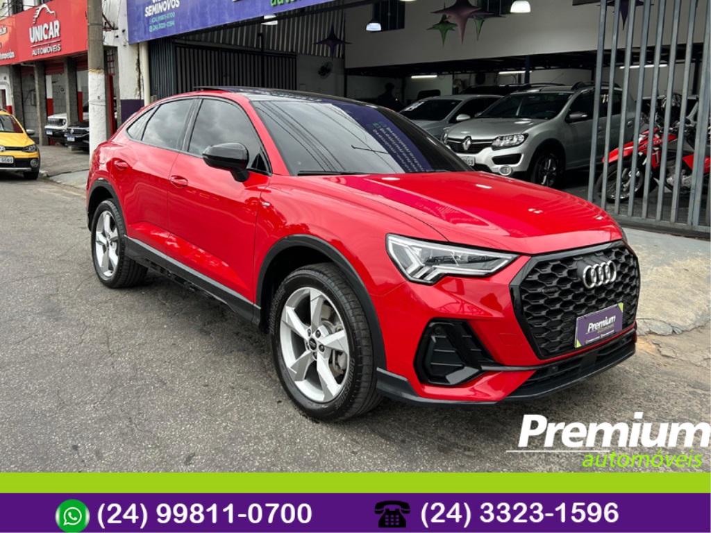 AUDI Q3 2.0 40 TFSI GASOLINA SPORTBACK PERFORMANCE BLACK QUATTRO TIPTRONIC