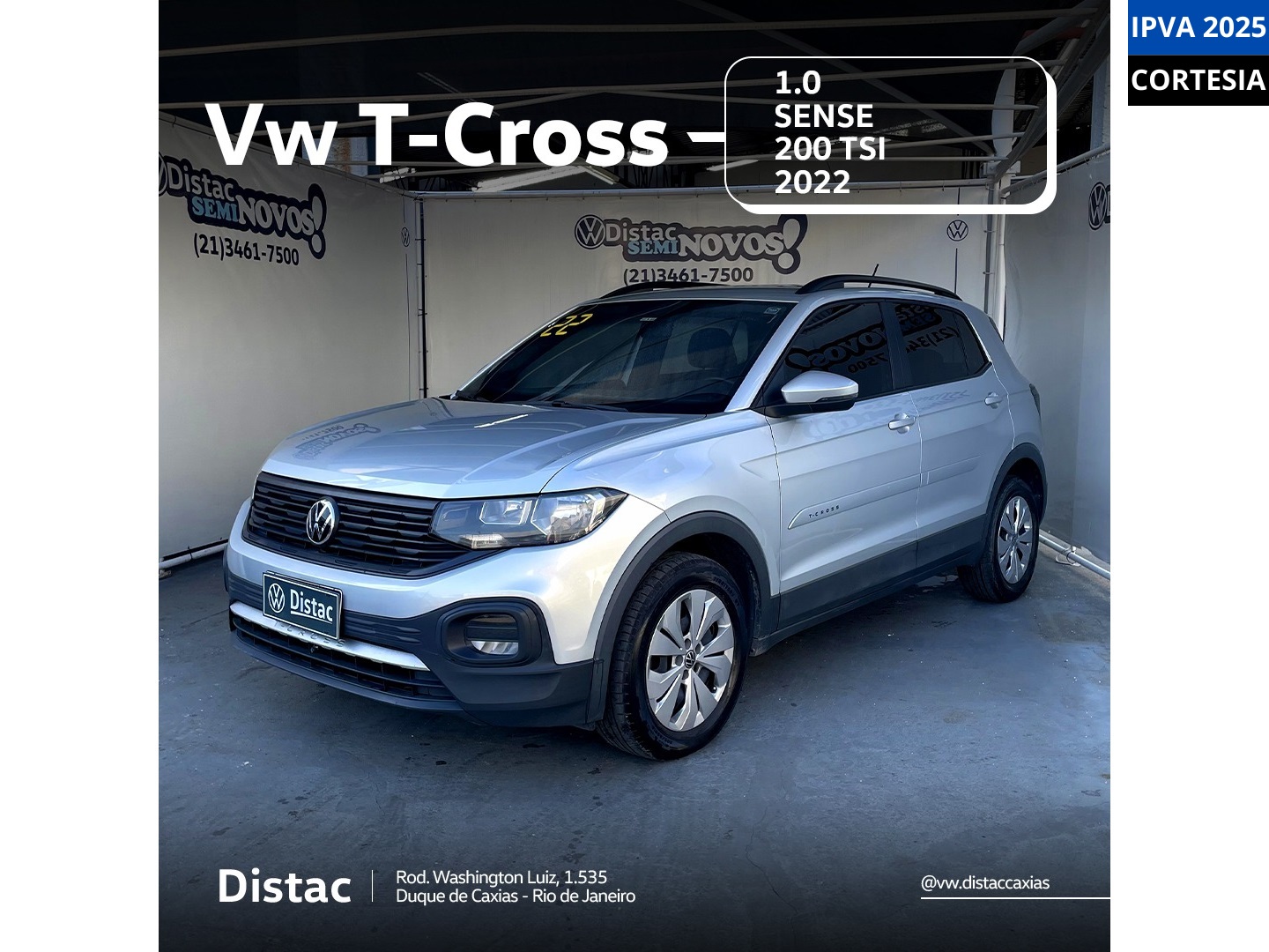 1.0 200 TSI TOTAL FLEX SENSE AUTOMÁTICO
