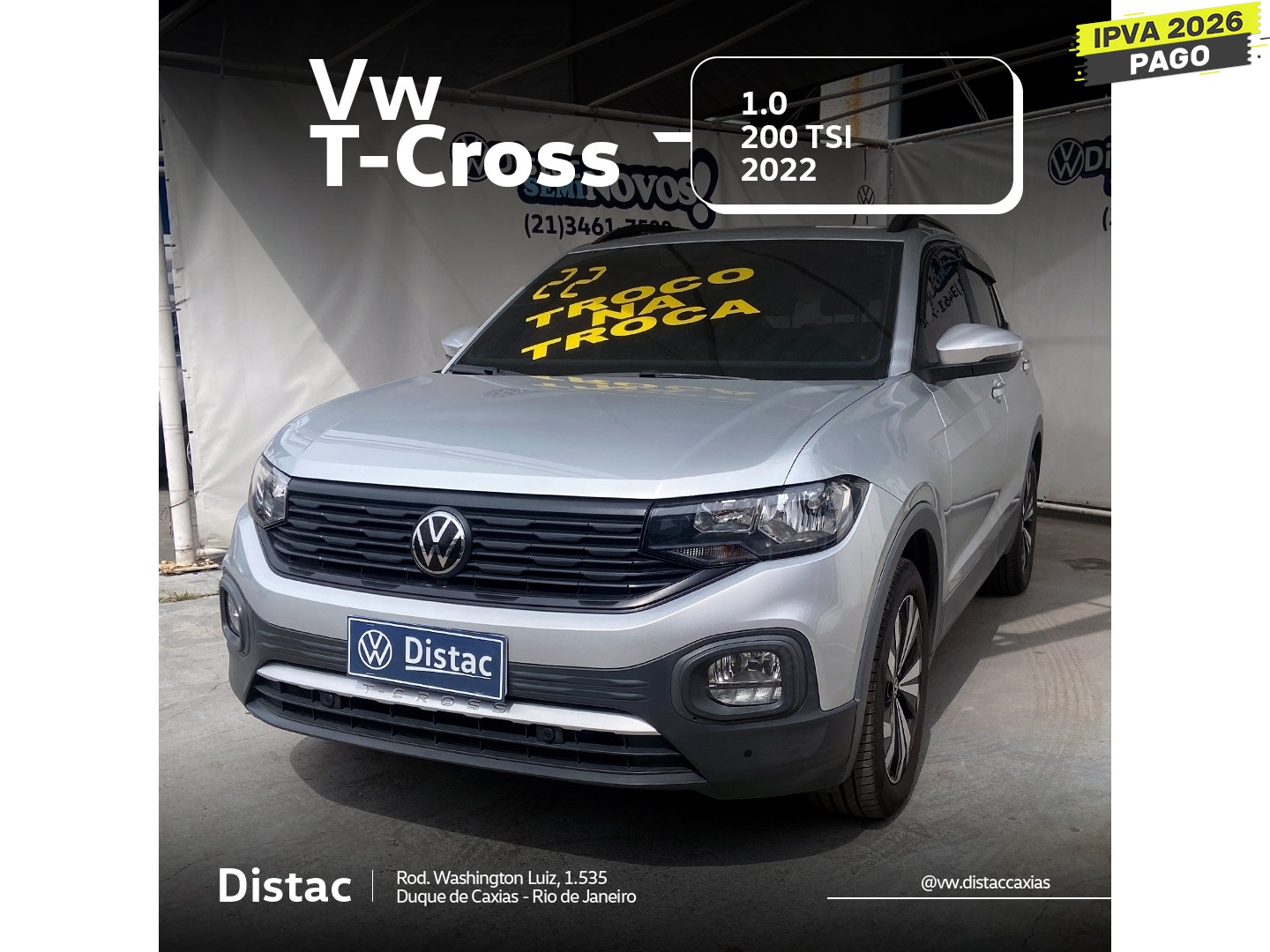 1.0 200 TSI TOTAL FLEX AUTOMÁTICO