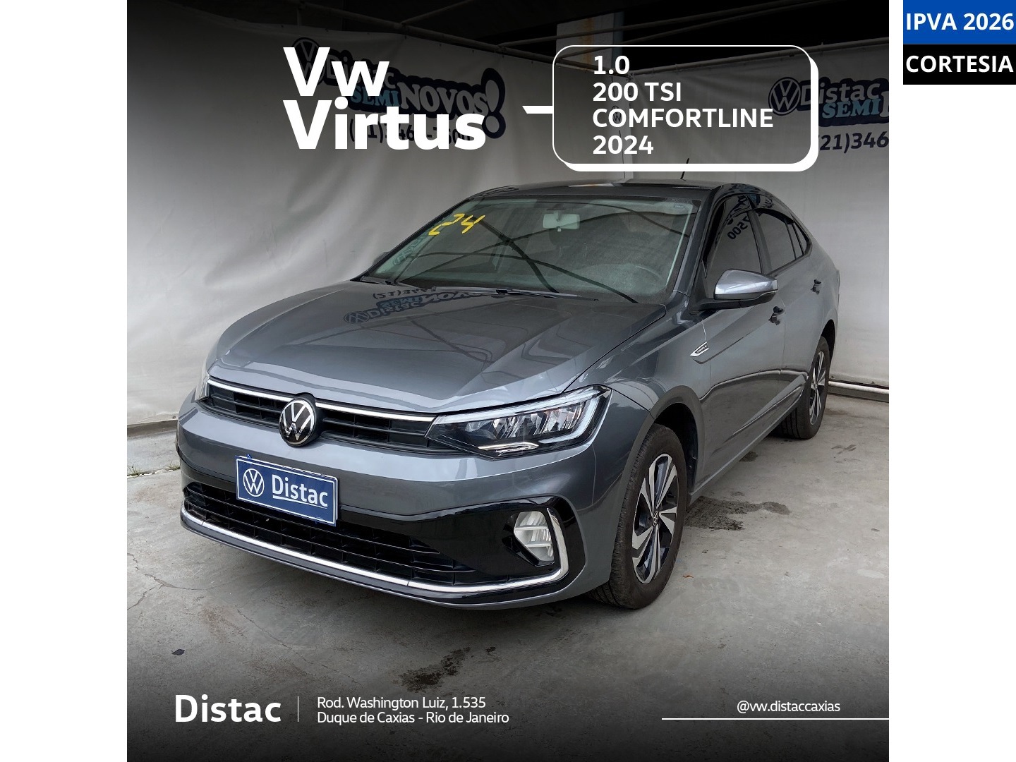 1.0 200 TSI COMFORTLINE AUTOMÁTICO