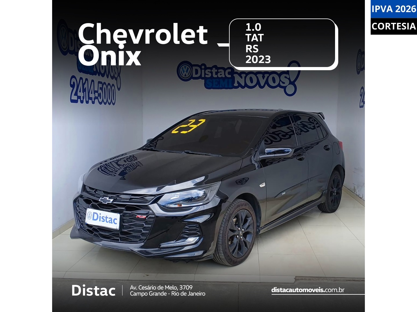 1.0 TURBO FLEX RS AUTOMÁTICO