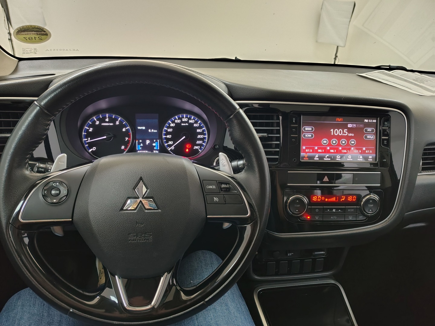 OUTLANDER 2.0 MIVEC GASOLINA HPE AUTOMÁTICO11