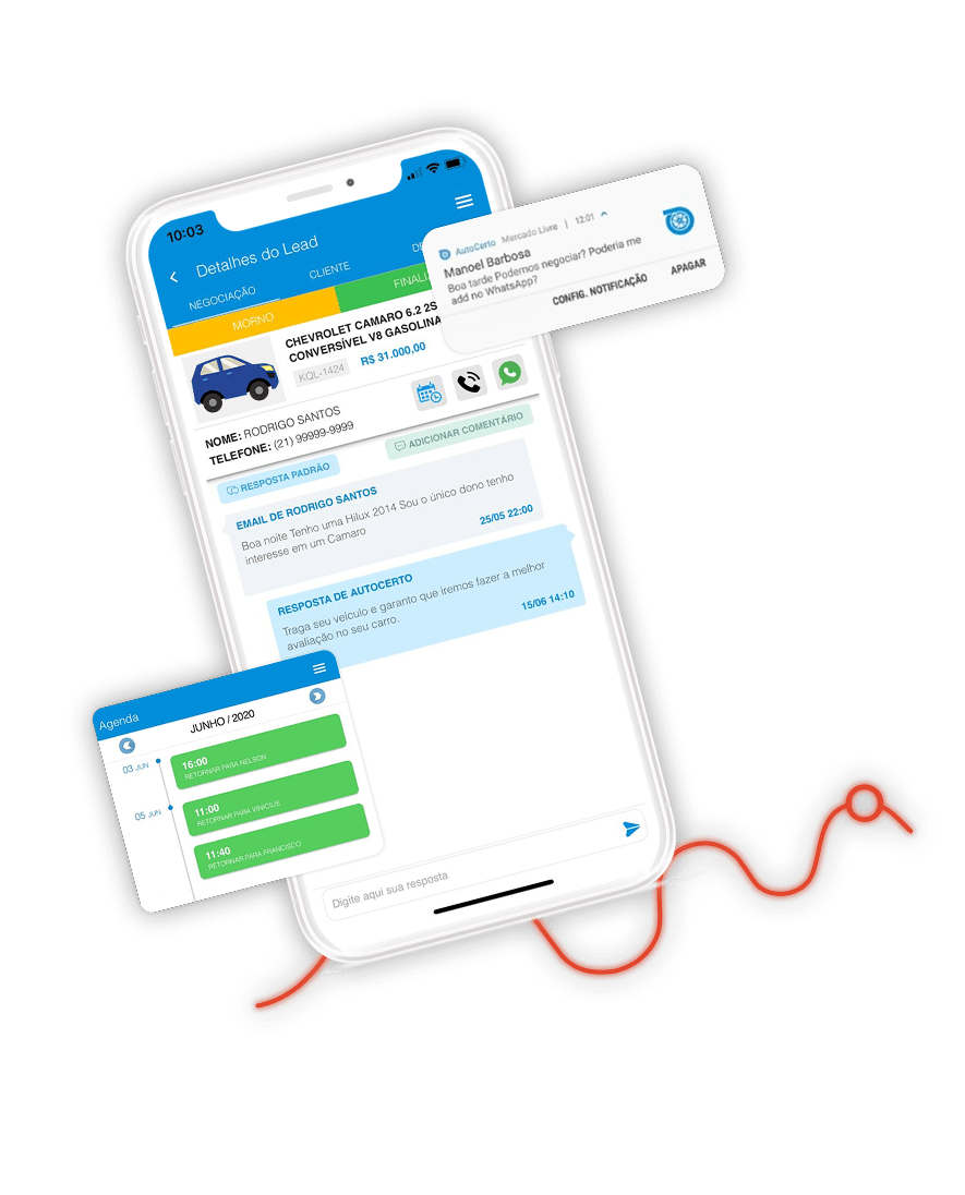Gerenciador de Leads para Revenda de Carros