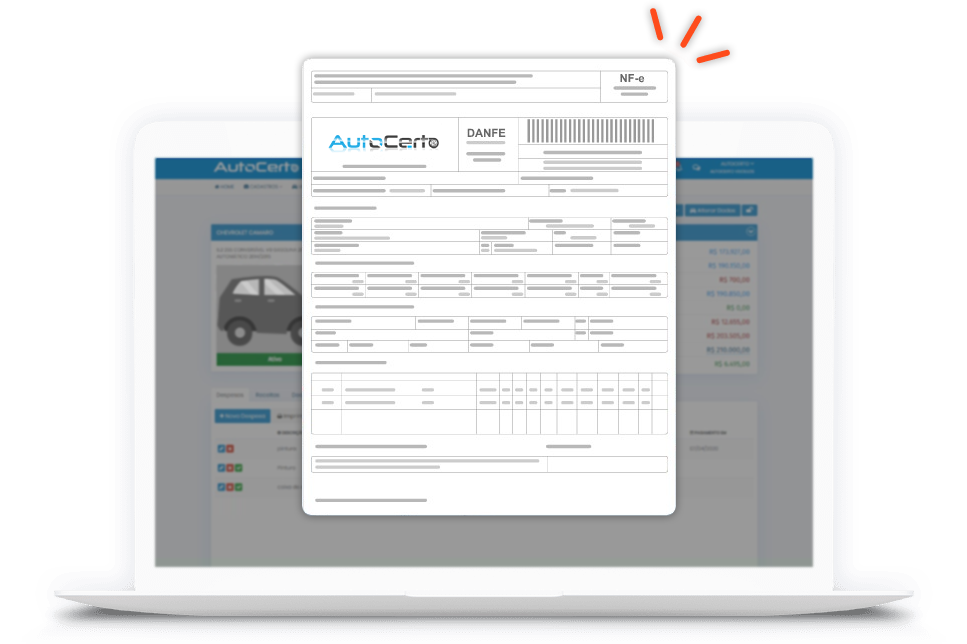 Emisssor de Nota Fiscal para Revenda de Veículos