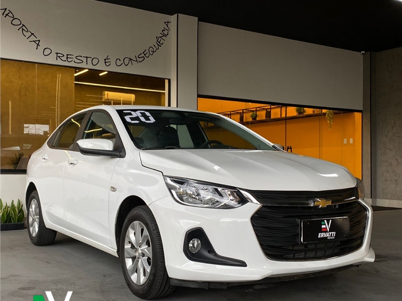 Ervatti Seminovos: CHEVROLET ONIX 2020 - 1.0 TURBO FLEX PLUS LTZ AUTOMÁTICO  - R$ 59.430,00