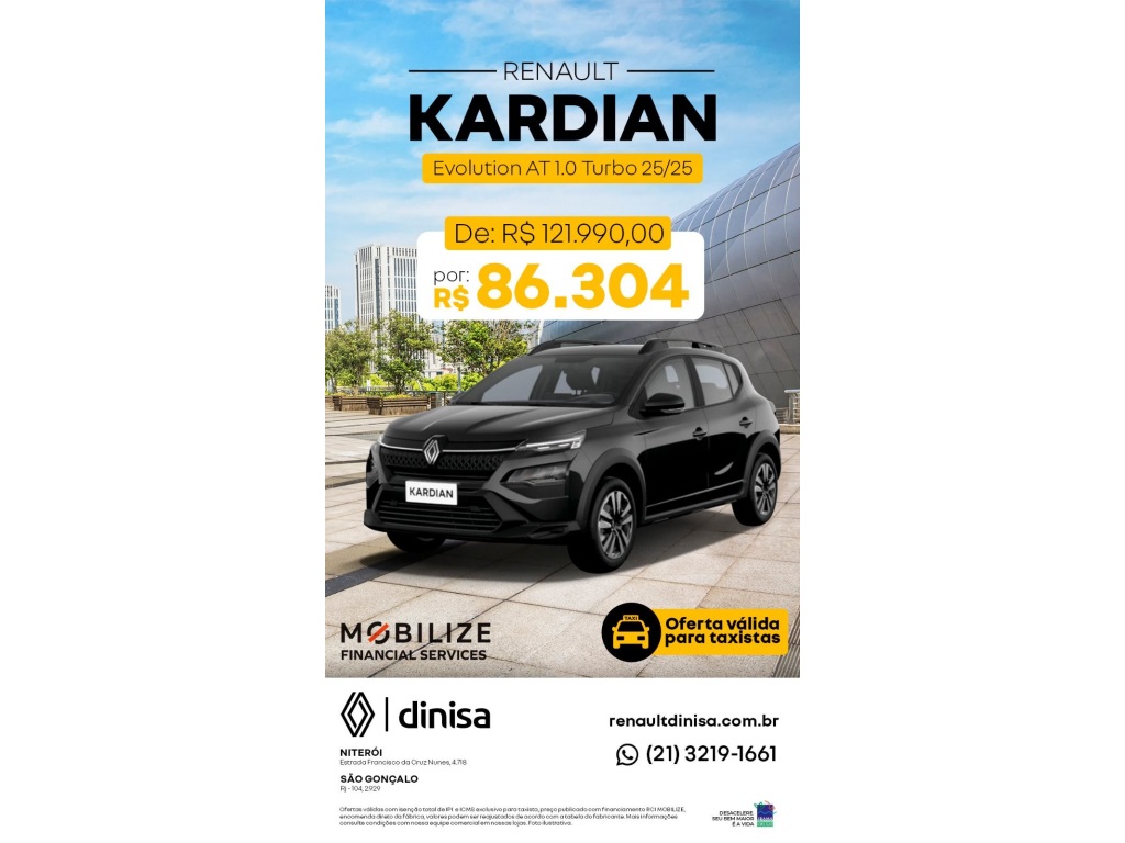 KARDIAN 1.0 TCE FLEX EVOLUTION EDC7