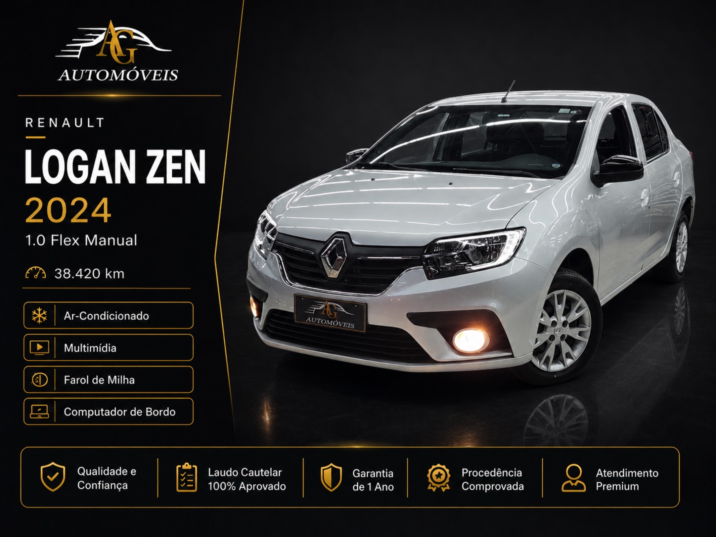 RENAULT LOGAN 1.0 12V SCE FLEX ZEN MANUAL