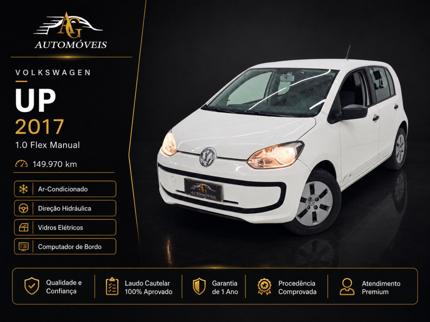 VOLKSWAGEN UP 1.0 MPI TAKE UP 12V FLEX 4P MANUAL