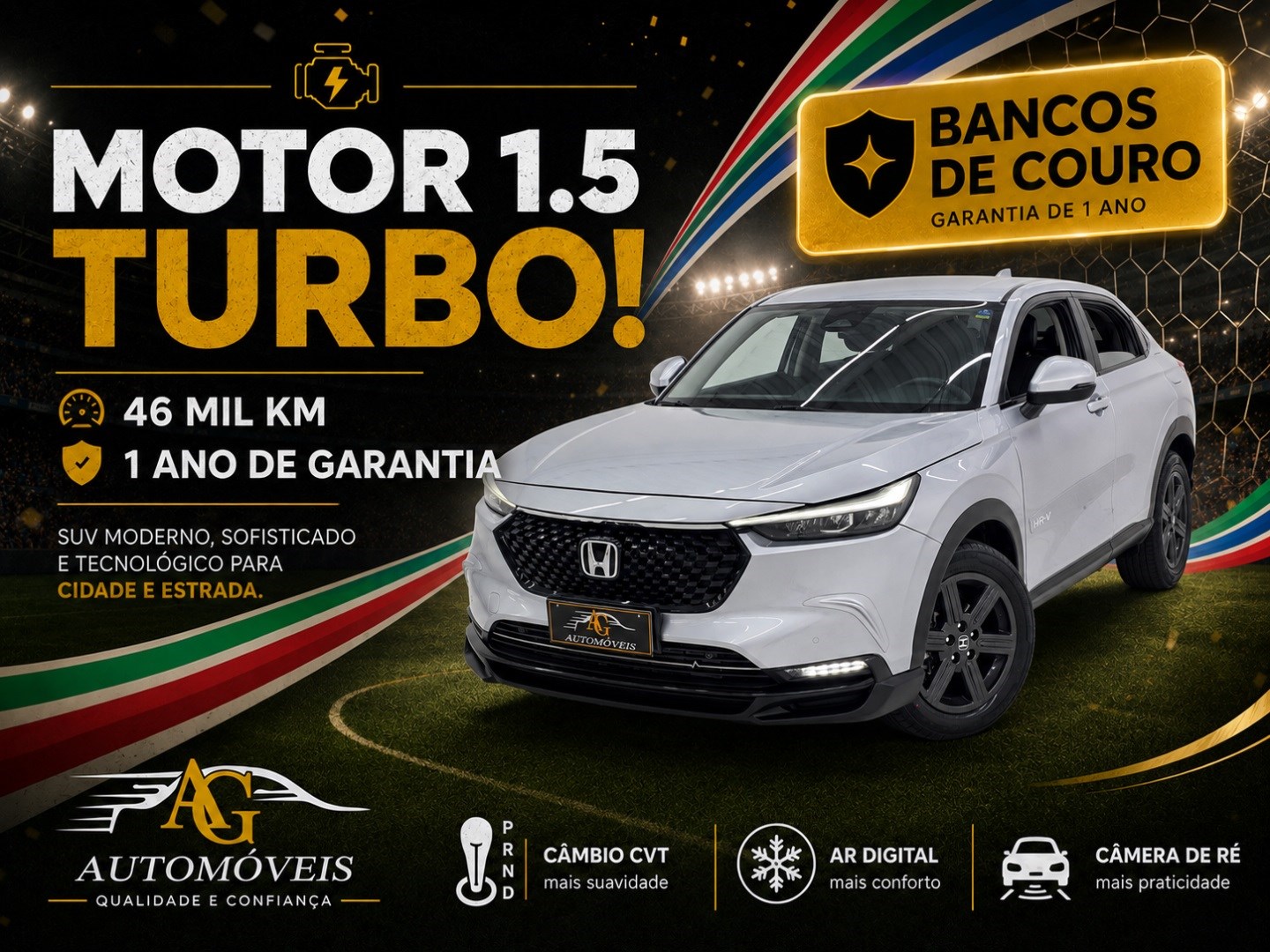 HONDA HR-V 1.5 DI I-VTEC TURBO FLEX ADVANCE CVT