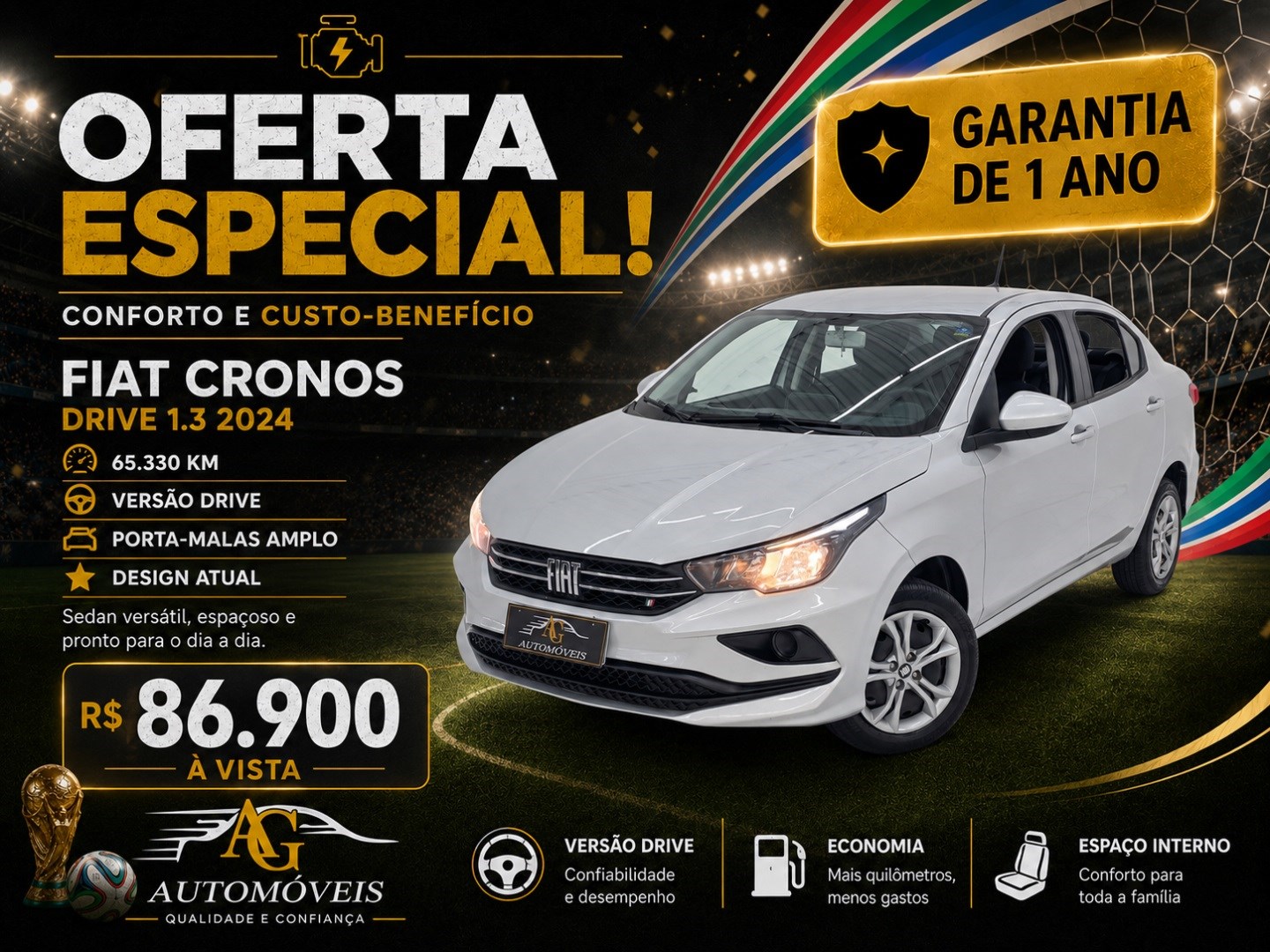 FIAT CRONOS 1.3 FIREFLY FLEX DRIVE MANUAL
