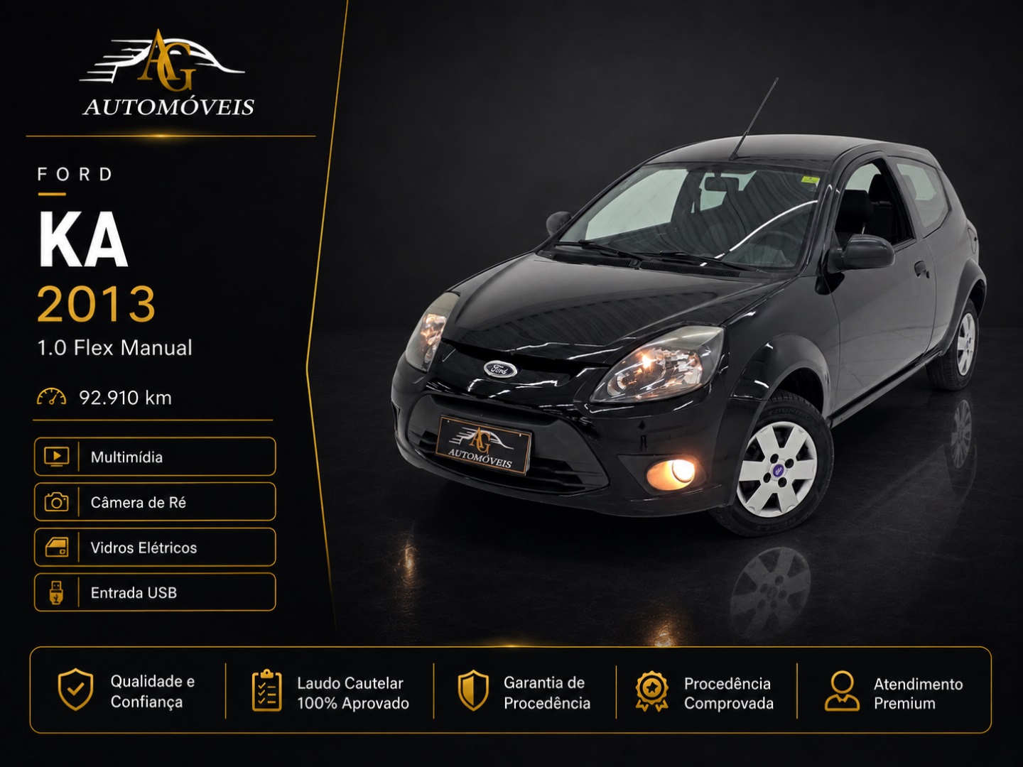 FORD KA 1.0 MPI 8V FLEX 2P MANUAL
