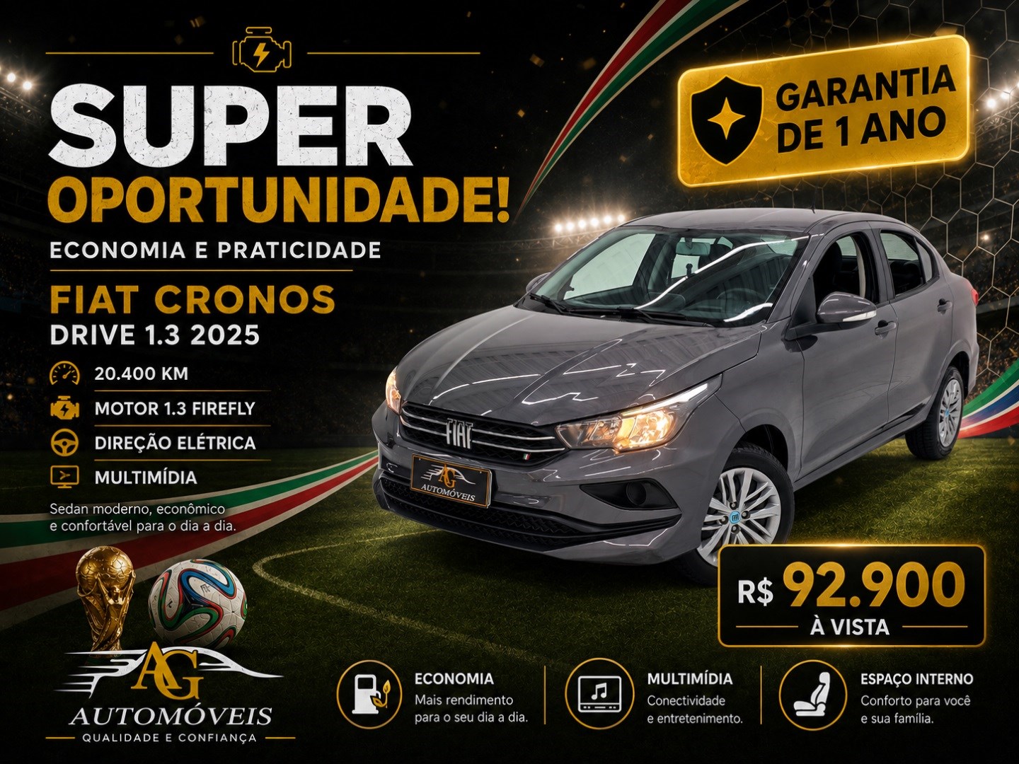 FIAT CRONOS 1.3 FIREFLY FLEX DRIVE MANUAL