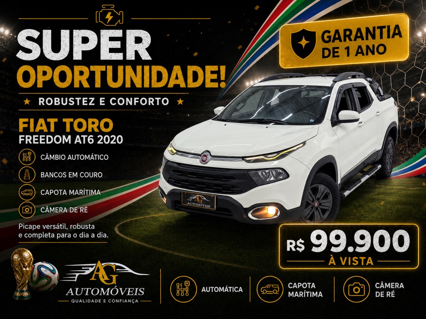 FIAT TORO 1.8 16V EVO FLEX FREEDOM AT6