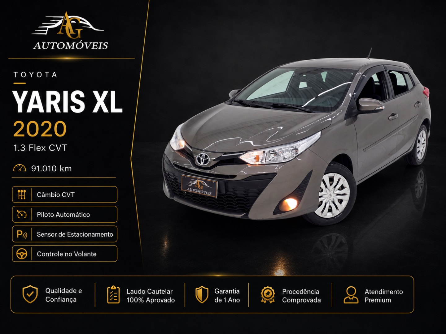 TOYOTA YARIS 1.3 16V FLEX XL MULTIDRIVE