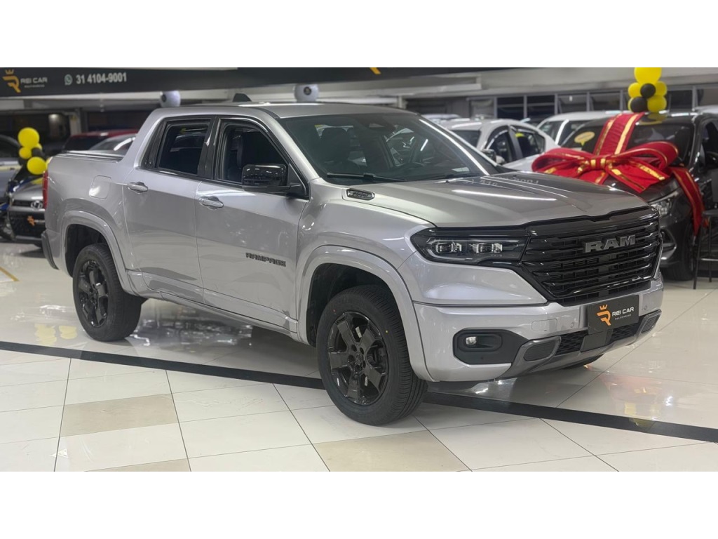 RAM RAMPAGE 2.0 HURRICANE 4 TURBO GASOLINA LARAMIE 4X4 AUTOMÁTICO