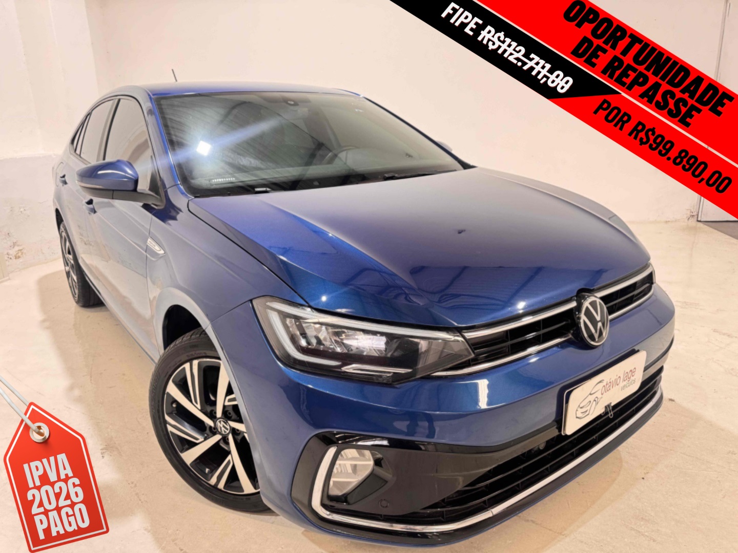 VOLKSWAGEN VIRTUS 1.0 200 TSI HIGHLINE AUTOMÁTICO