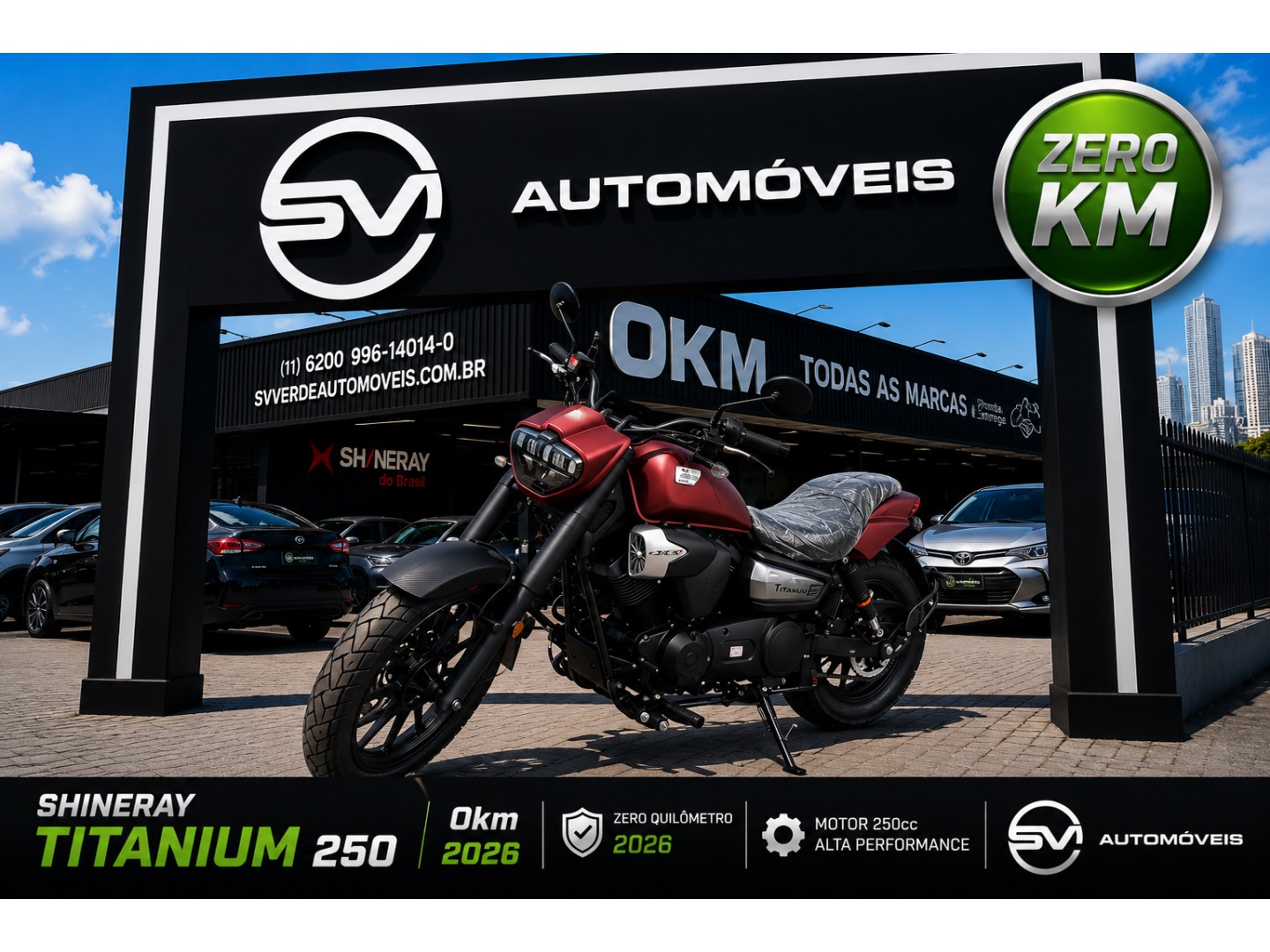 SHINERAY TITANIUM 250 EFI