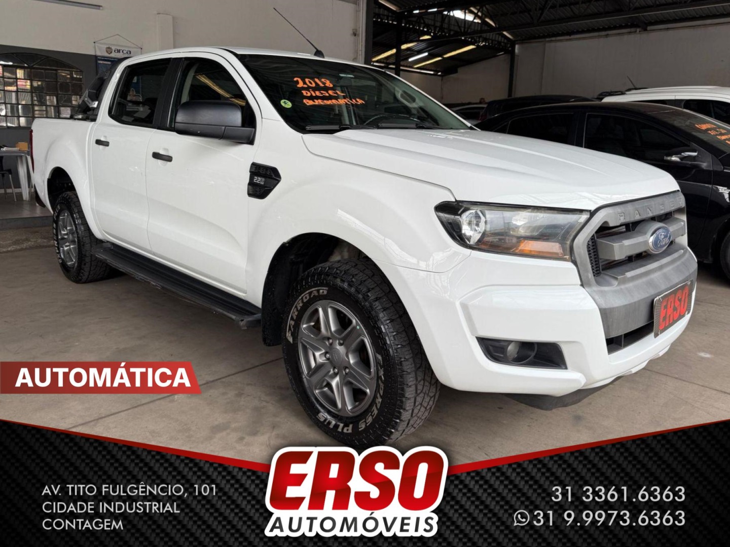 FORD RANGER 2.2 XLS 4X4 CD 16V DIESEL 4P AUTOMÁTICO
