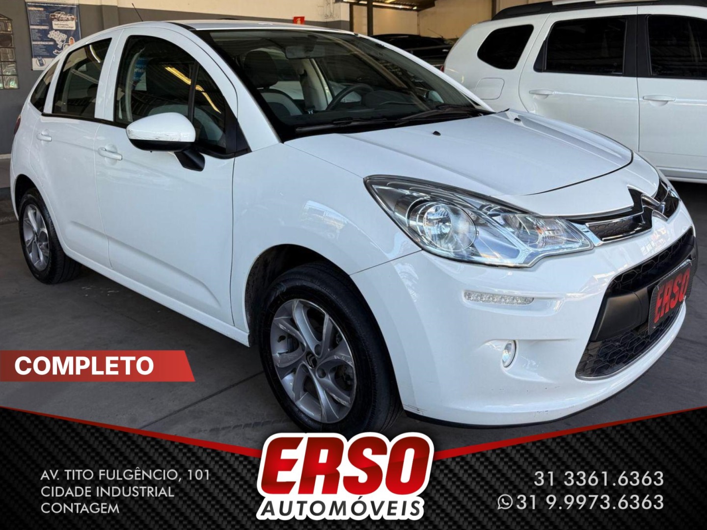 CITROEN C3 1.5 ATTRACTION 8V FLEX 4P MANUAL