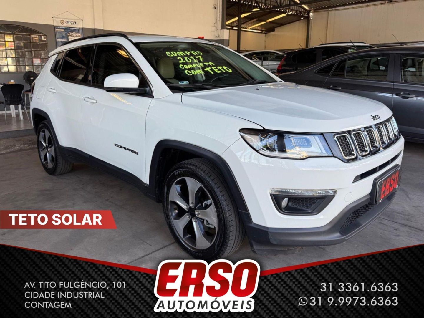 JEEP COMPASS 2.0 16V FLEX LONGITUDE AUTOMÁTICO