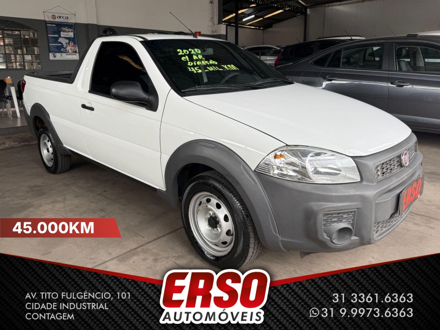 FIAT STRADA 1.4 MPI HARD WORKING CS 8V FLEX 2P MANUAL