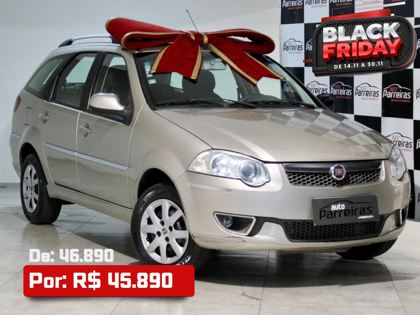 FIAT PALIO 1.4 MPI ATTRACTIVE WEEKEND 8V FLEX 4P MANUAL