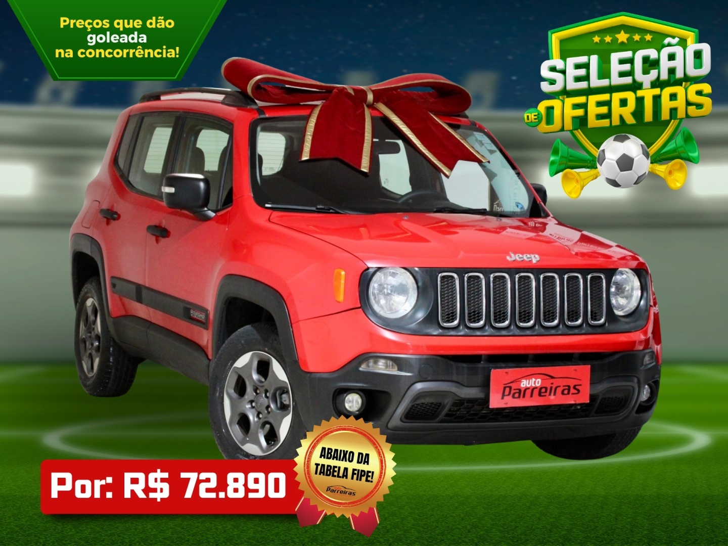 JEEP RENEGADE 2.0 16V TURBO DIESEL SPORT 4P 4X4 AUTOMÁTICO