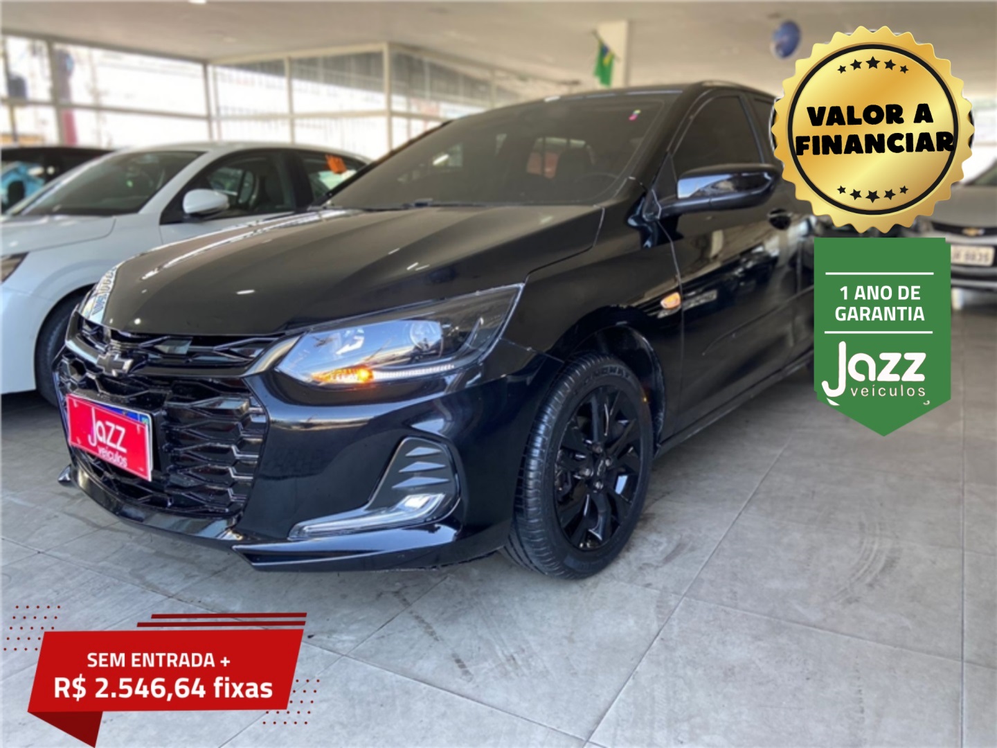 CHEVROLET ONIX 1.0 TURBO FLEX PLUS PREMIER MIDNIGHT AUTOMÁTICO