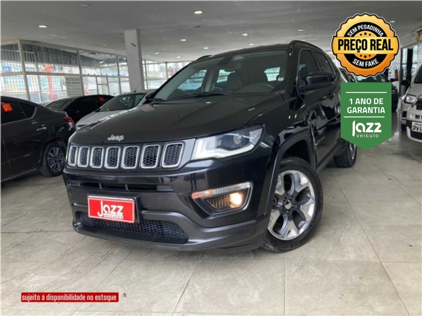 JEEP COMPASS 2.0 16V FLEX LONGITUDE AUTOMÁTICO