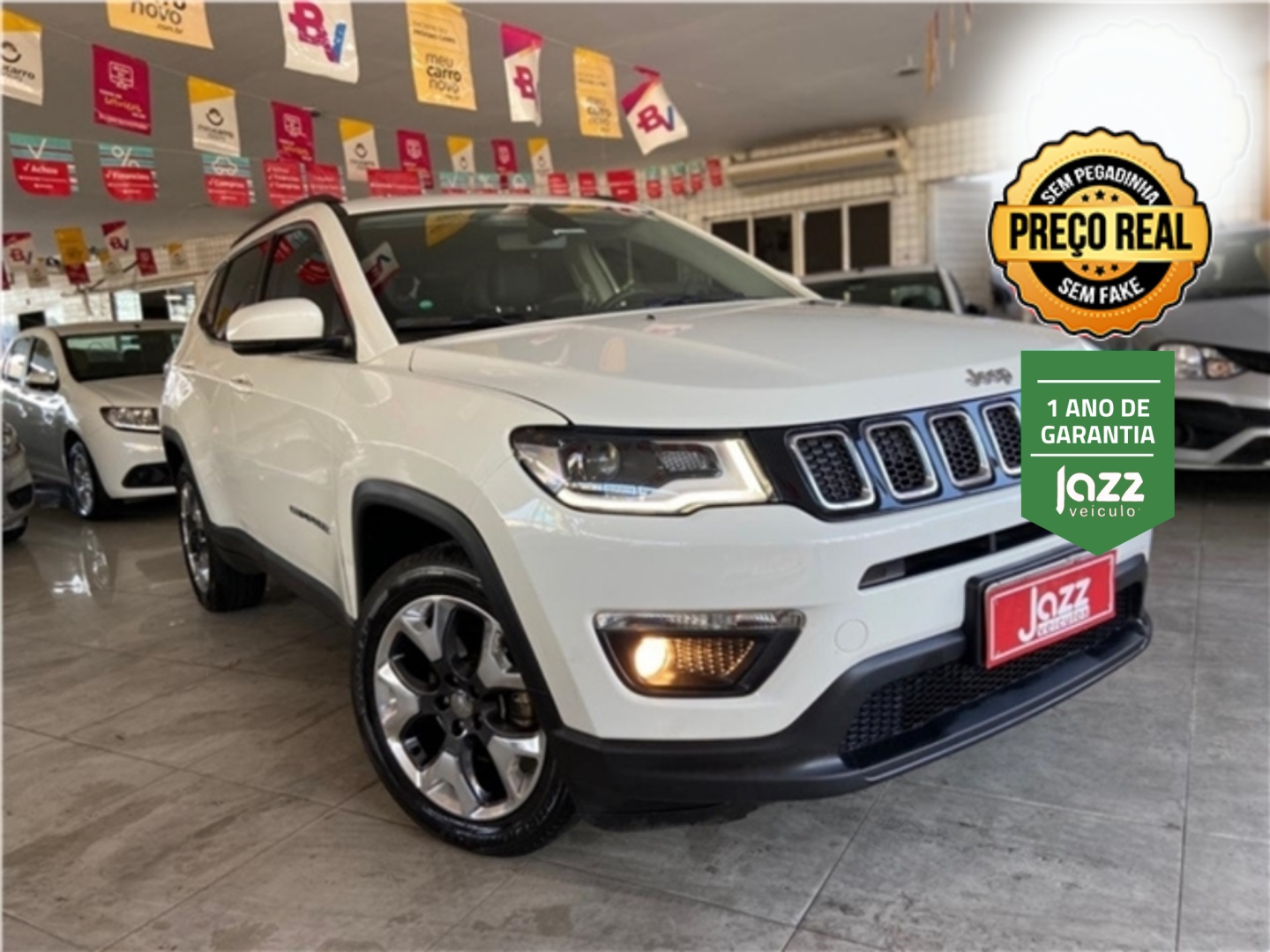 JEEP COMPASS 2.0 16V FLEX LONGITUDE AUTOMÁTICO