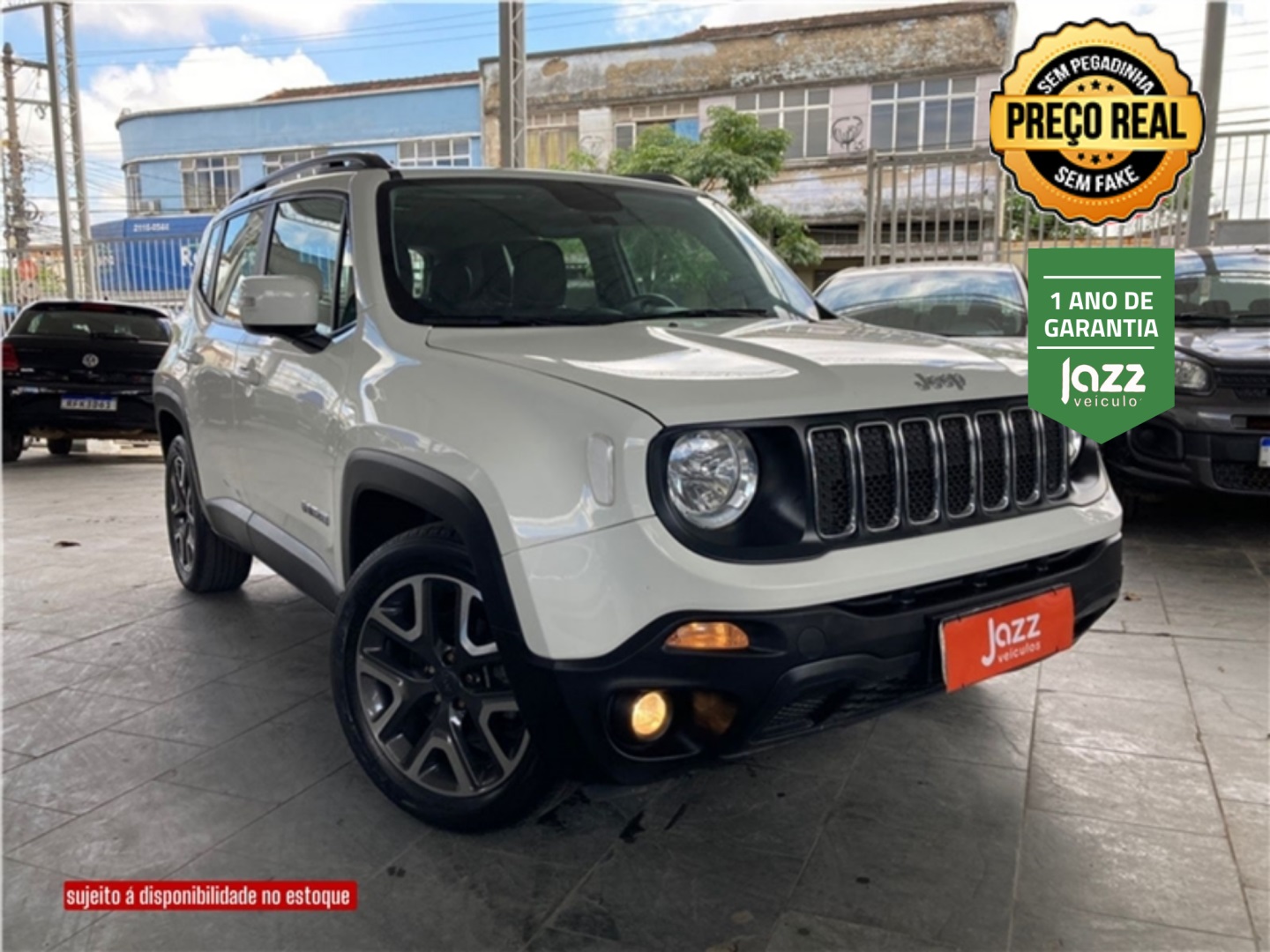 JEEP RENEGADE 1.8 16V FLEX LONGITUDE 4P AUTOMÁTICO