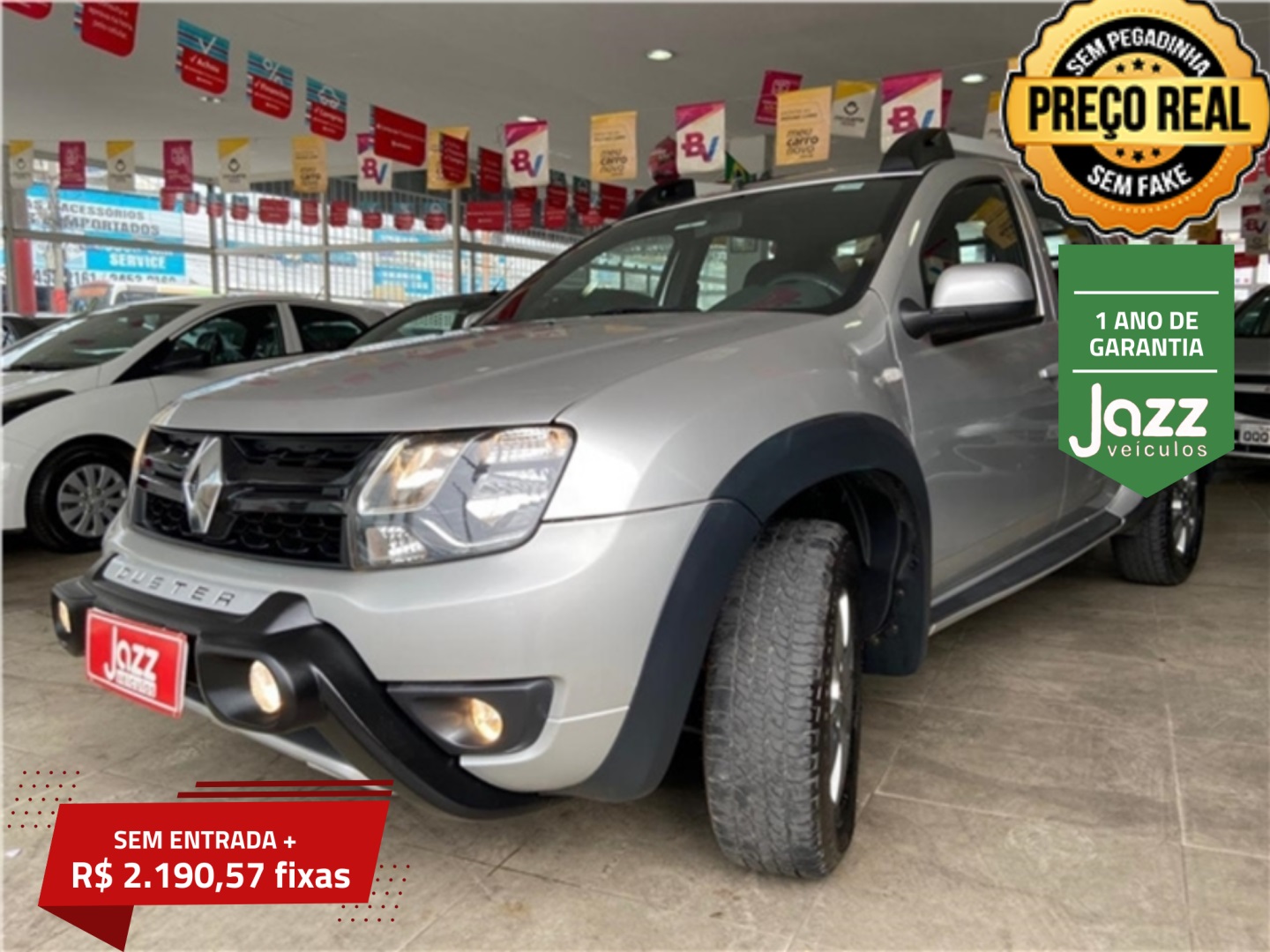 RENAULT DUSTER OROCH 2.0 16V HI-FLEX DYNAMIQUE AUTOMÁTICO
