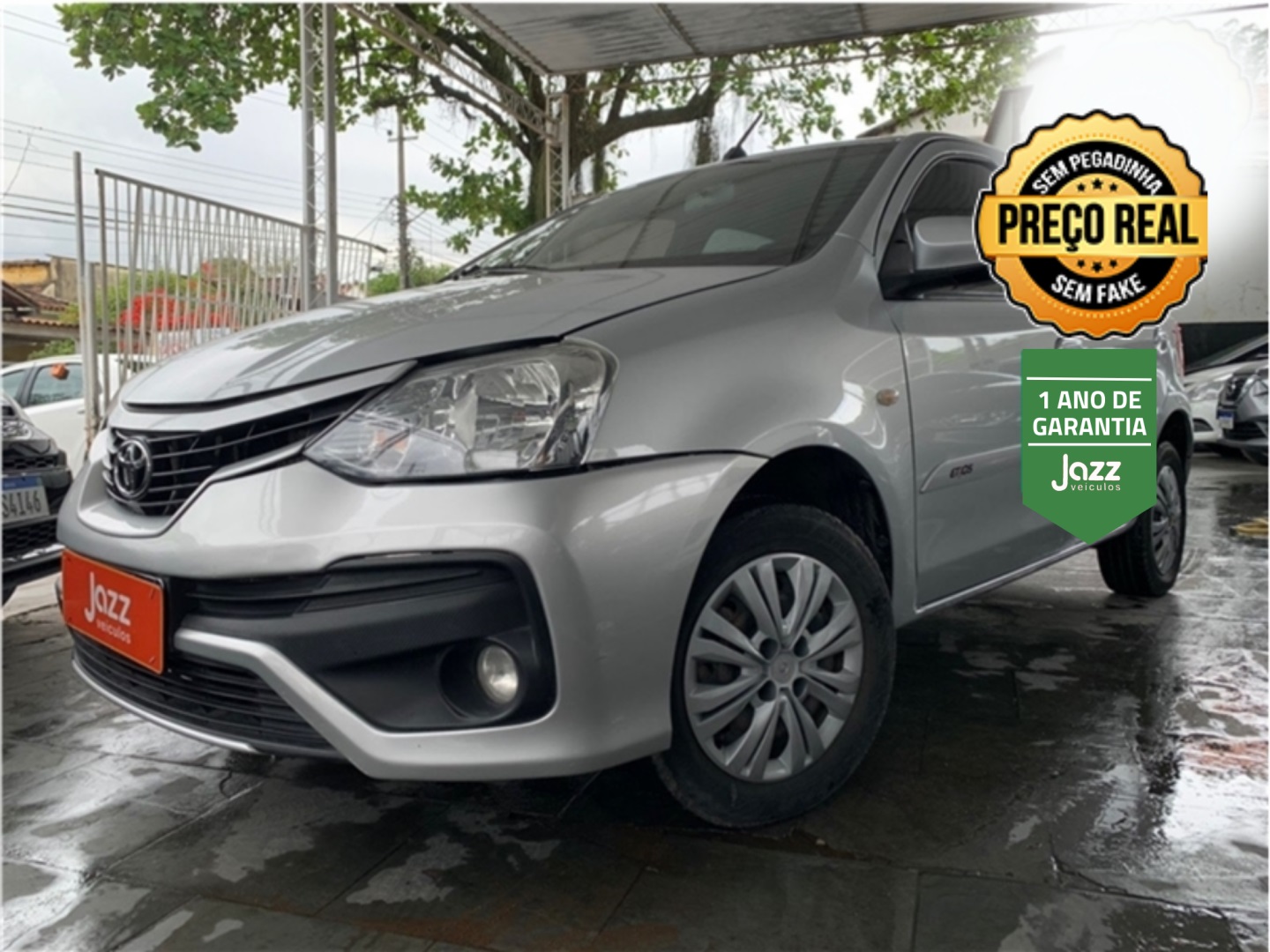 TOYOTA ETIOS 1.3 X 16V FLEX 4P AUTOMÁTICO