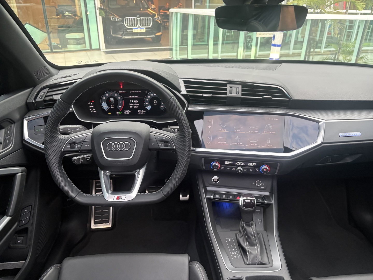 AUDI Q3 2.0 40 TFSI GASOLINA SPORTBACK PERFORMANCE BLACK PLUS QUATTRO TIPTRONIC — foto 5