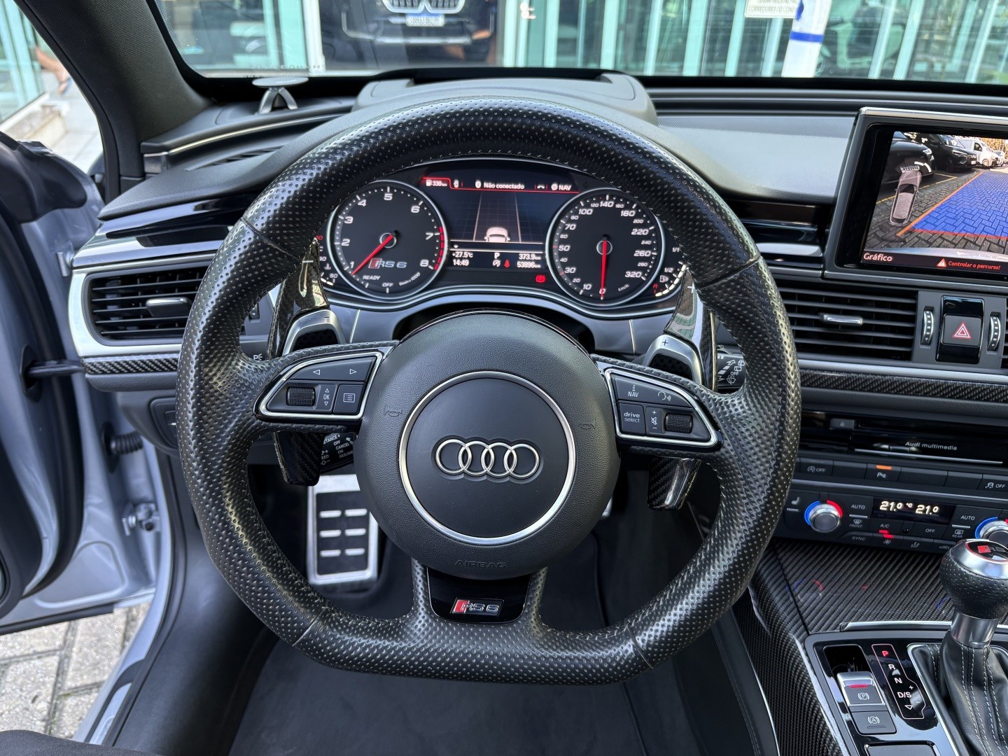 AUDI RS6 4.0 AVANT V8 32V BI-TURBO GASOLINA 4P TIPTRONIC — foto 7