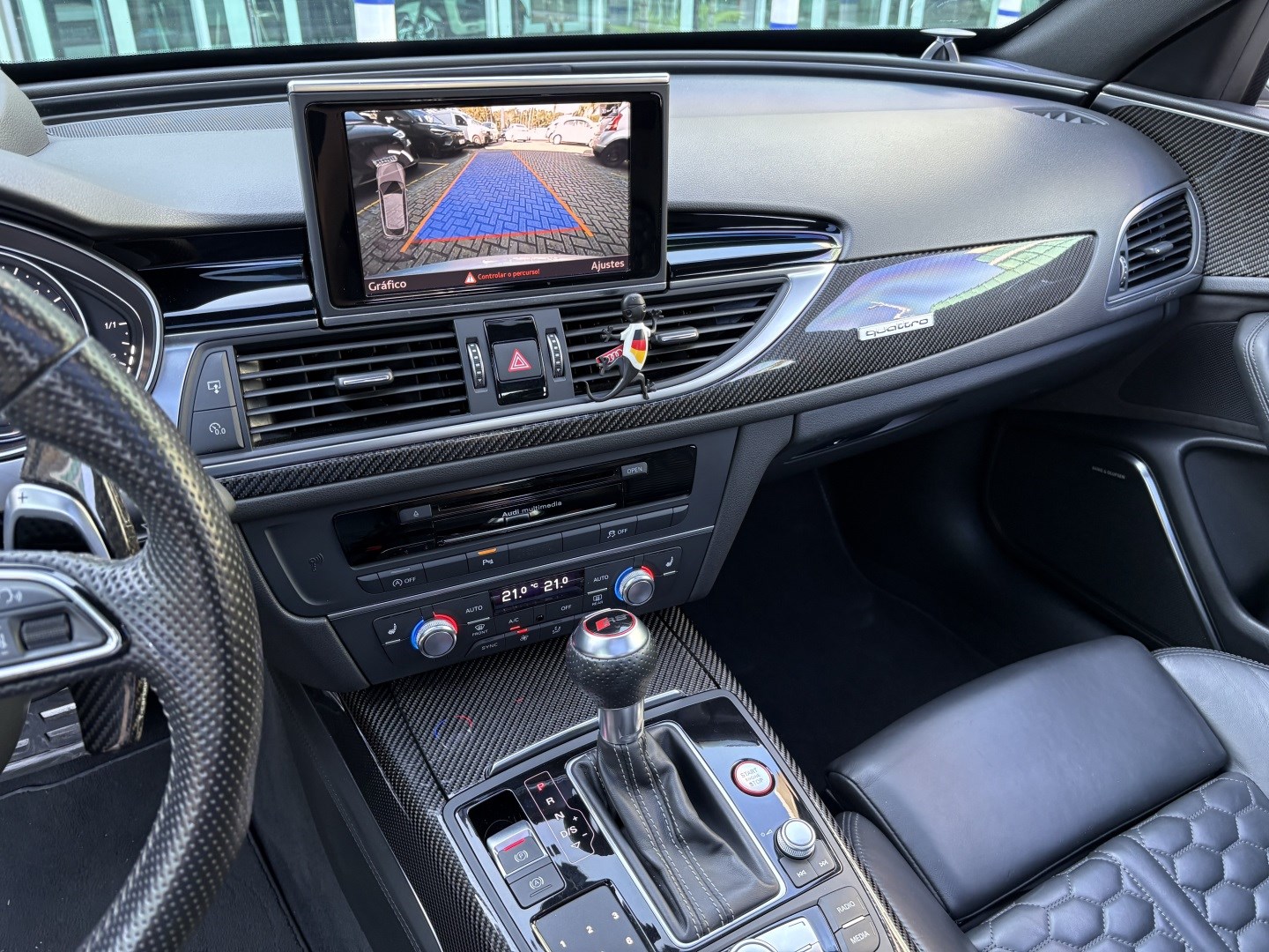 AUDI RS6 4.0 AVANT V8 32V BI-TURBO GASOLINA 4P TIPTRONIC — foto 8
