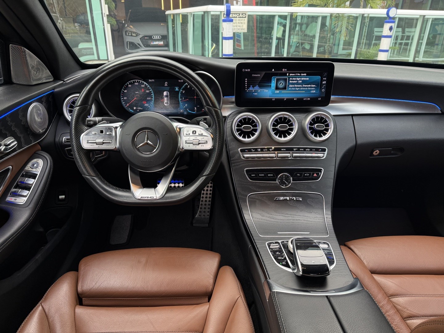 MERCEDES-BENZ C 300 2.0 CGI GASOLINA SPORT 9G-TRONIC — foto 5