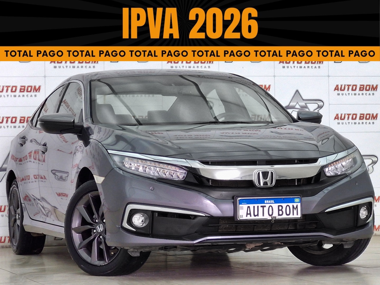 HONDA CIVIC 2.0 16V FLEXONE EXL 4P CVT