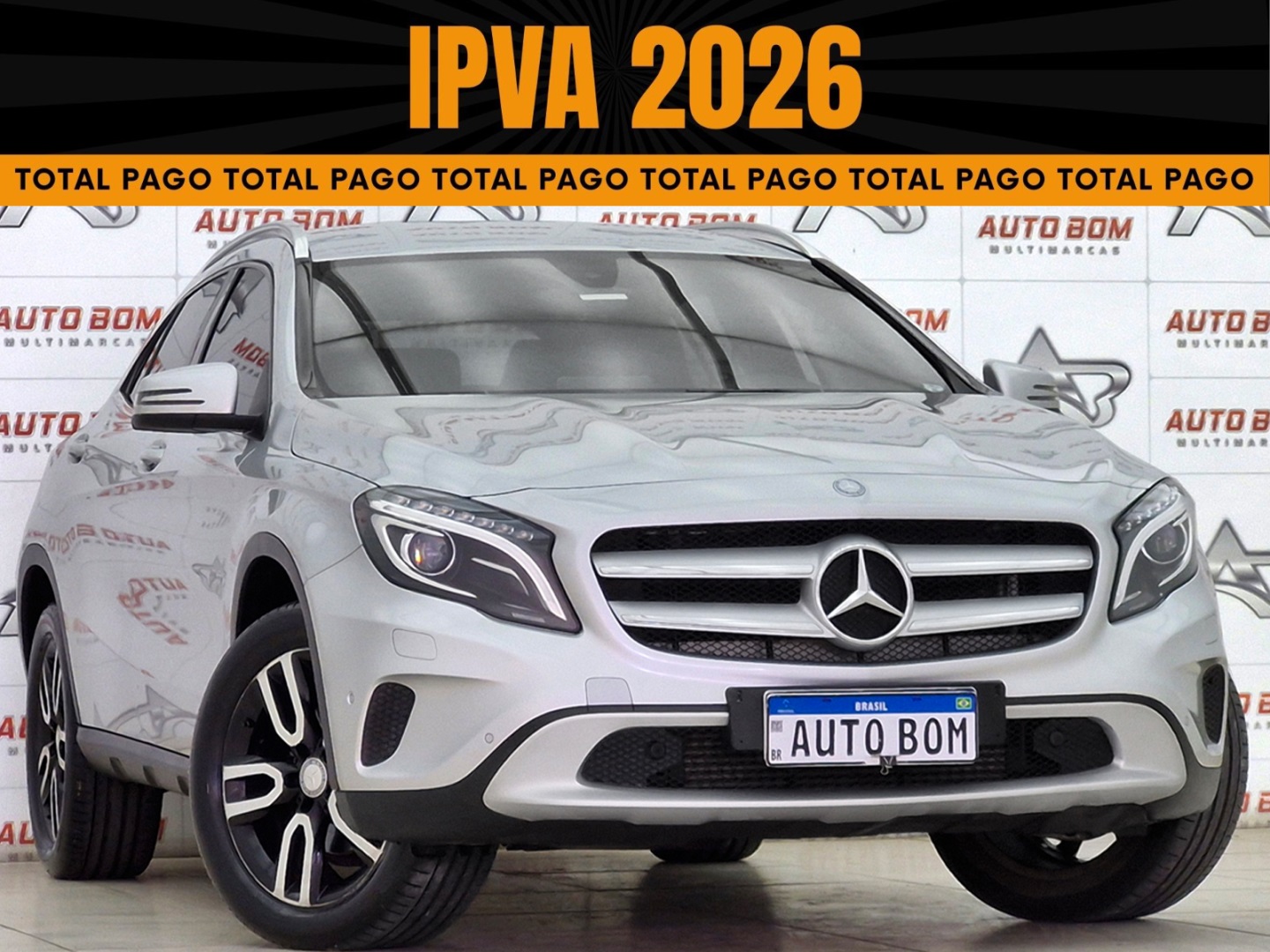 MERCEDES-BENZ GLA 200 1.6 CGI ADVANCE 16V TURBO FLEX 4P AUTOMÁTICO