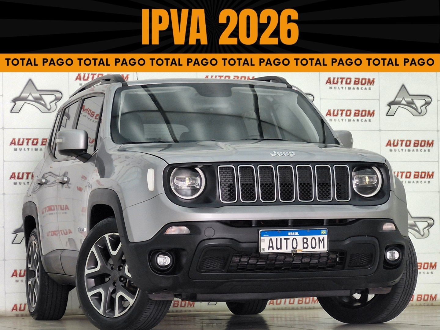 JEEP RENEGADE 1.8 16V FLEX LONGITUDE 4P AUTOMÁTICO