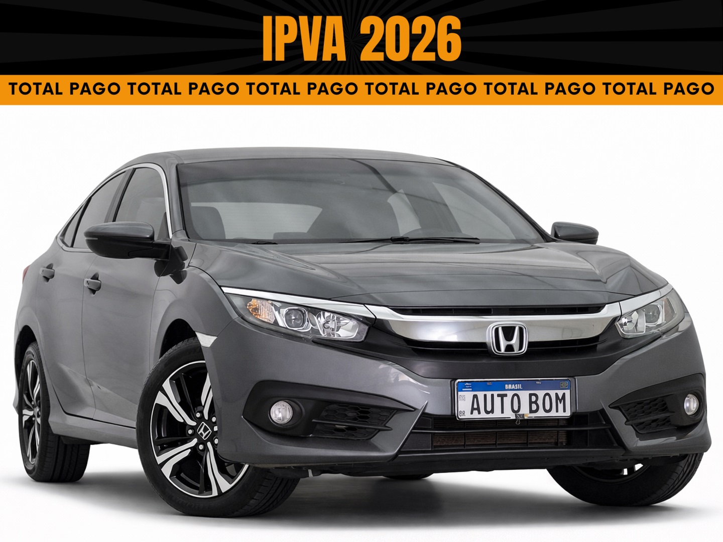 HONDA CIVIC 2.0 16V FLEXONE EX 4P CVT