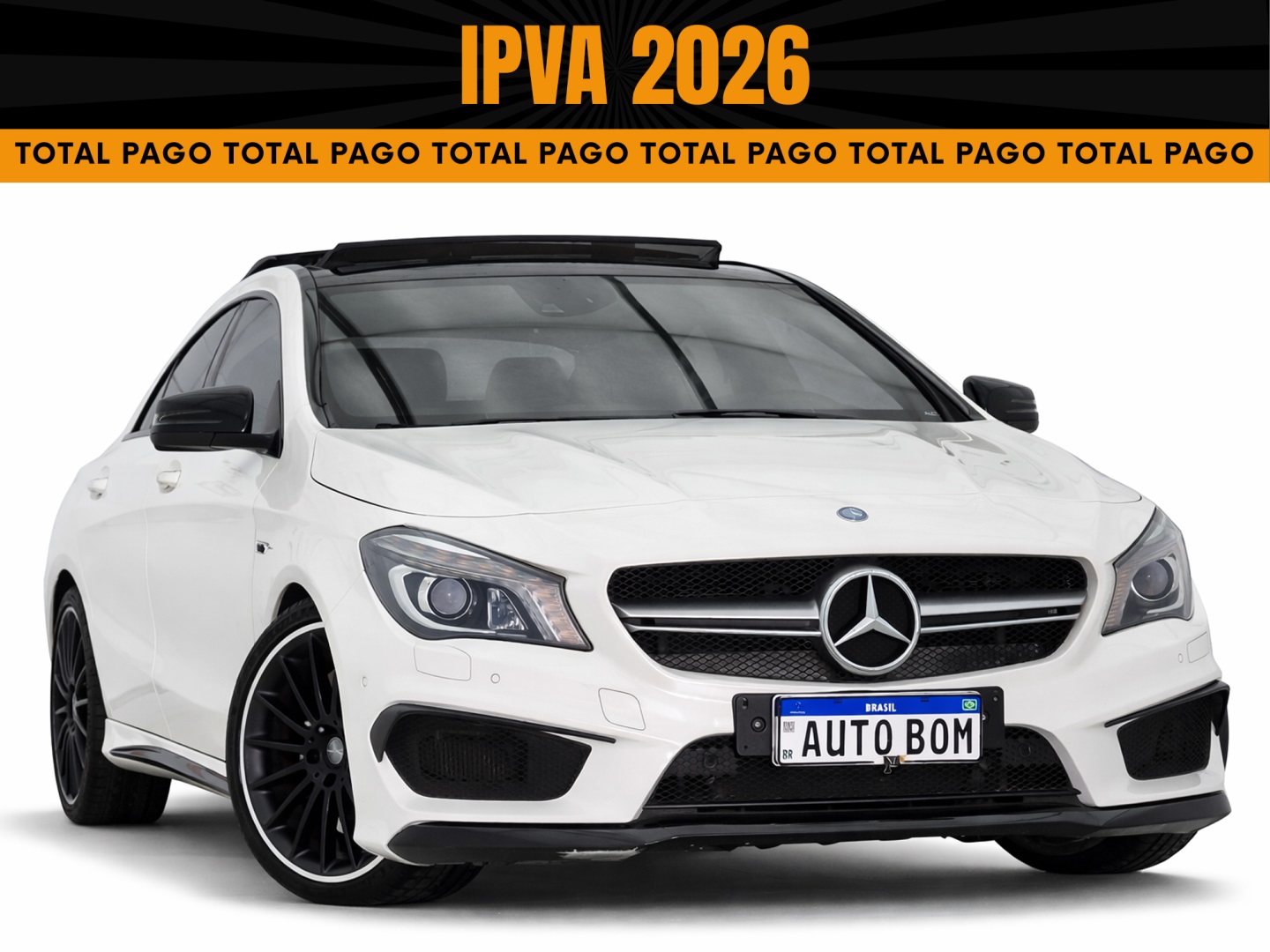 MERCEDES-BENZ CLA 45 AMG 2.0 16V TURBOCHARGED GASOLINA 4P AUTOMÁTICO