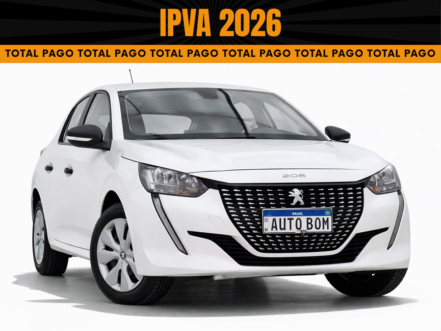 PEUGEOT 208 1.0 6V FLEX LIKE MANUAL