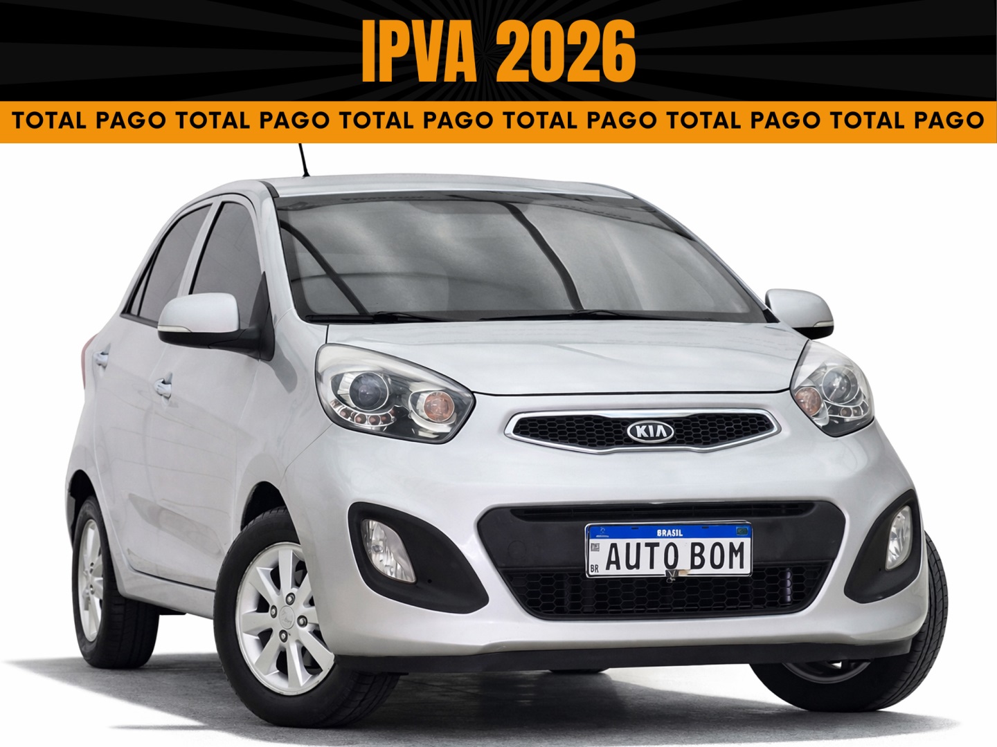 KIA PICANTO 1.0 EX 12V FLEX 4P MANUAL