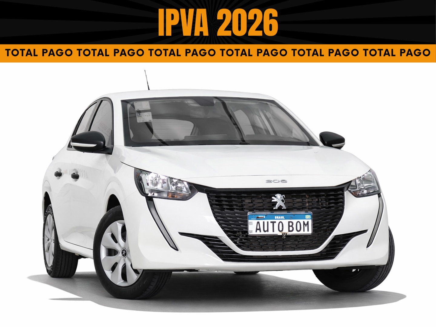 PEUGEOT 208 1.0 6V FLEX LIKE MANUAL