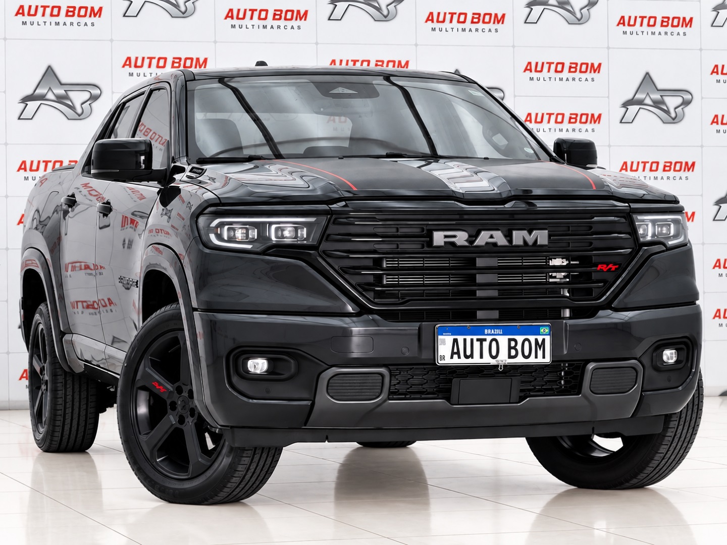 RAM RAMPAGE 2.0 HURRICANE 4 TURBO GASOLINA R/T 4X4 AUTOMÁTICO
