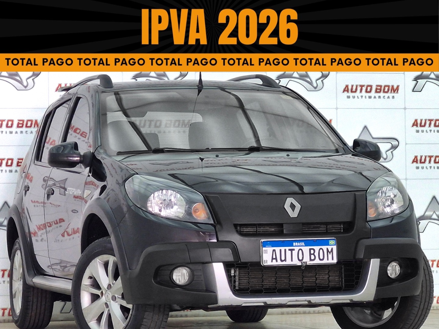 RENAULT SANDERO 1.6 STEPWAY 16V FLEX 4P AUTOMÁTICO